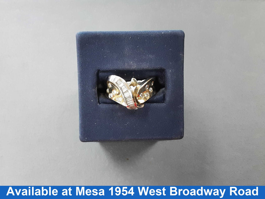 Women's Ring - Yellow Gold 14k (.585) 9.3 grams Size 11
