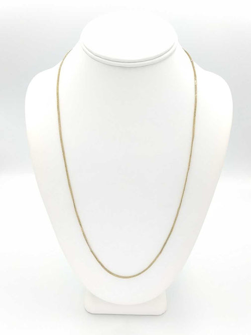 Box Chain - Yellow Gold 10k (.417) 2.3 grams 23 inch