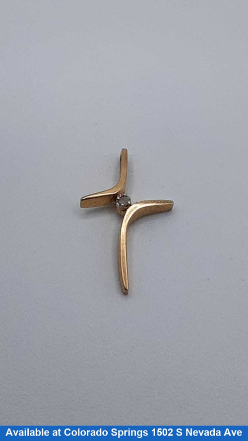 Religious Pendant - Yellow Gold 10k (.417) 0.8 grams