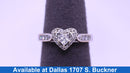 Women's Ring - White Gold 10k (.417) 3.2 Grams Size 8.5