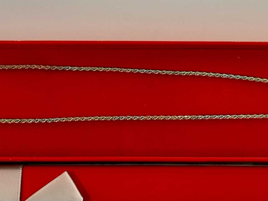 Rope Chain - Yellow Gold 14k (.585) 7.6 grams 16 inch