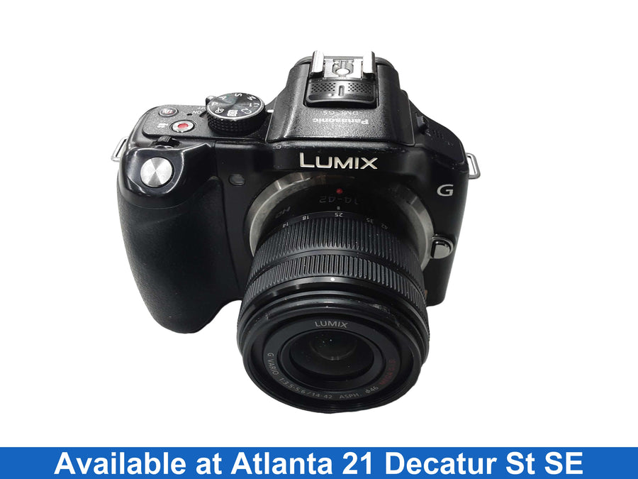 Panasonic Dmc-g5 Black Digital SLR Camera