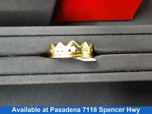 Women's Ring - Yellow Gold 14k (.585) 2.6 grams Size 20