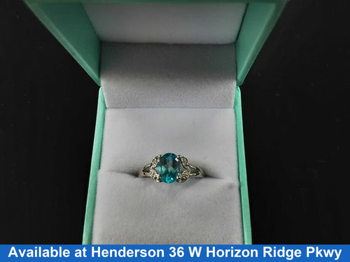 Women's Ring - White Gold 10k (.417) 2.2 grams Size 20