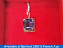 Diamond Pendant - Yellow Gold 14k (.585) 7.1 grams
