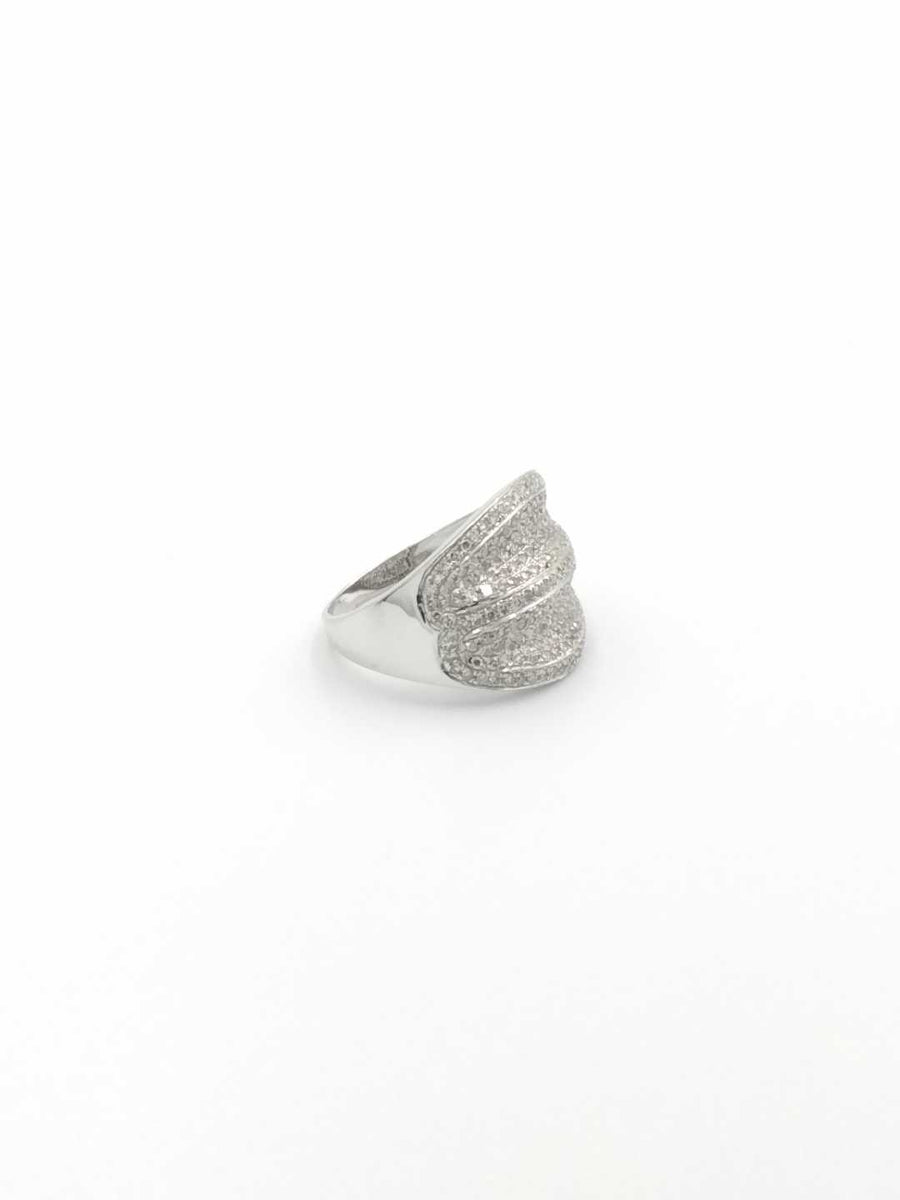 Women's Ring - White Gold 14k (.585) 4.9 grams Size 20
