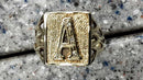 Men's Ring - Yellow Gold 10k (.417) 4.2 grams Size 11