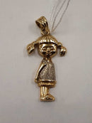Symbol Pendant - Yellow Gold 10k (.417) 2.1 grams