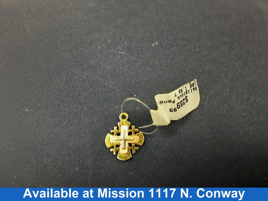 Religious Pendant - Yellow Gold 18k (.750) 1.6 grams