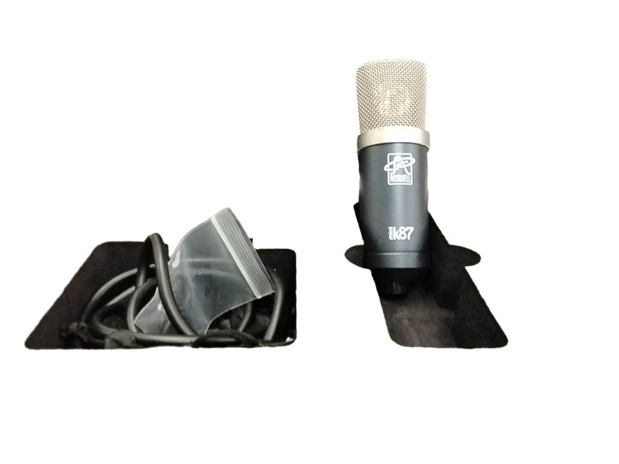 Roswell Mini K87 Blue Corded Microphone