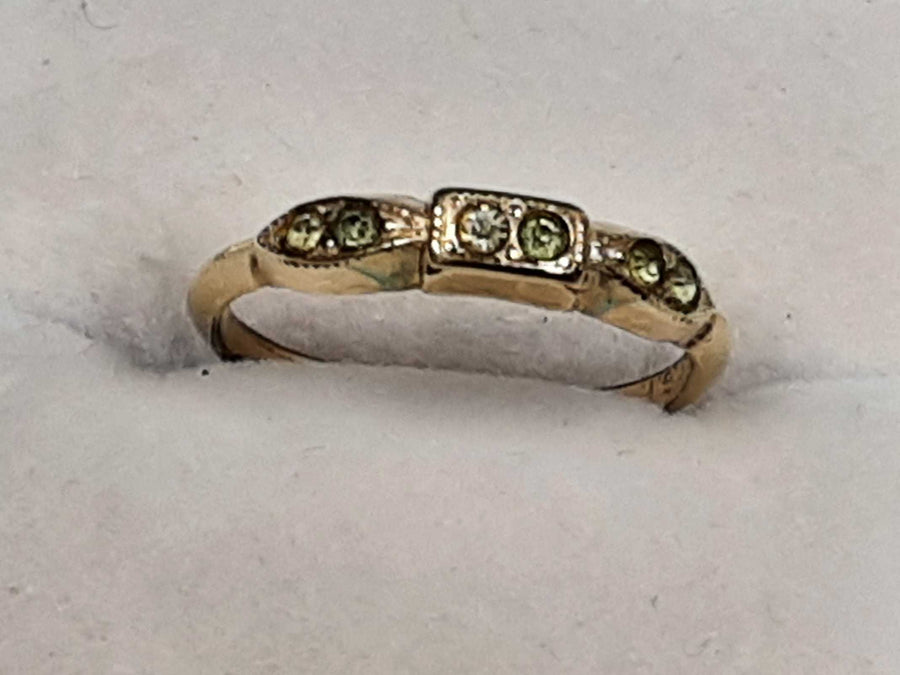 Women's Ring - Yellow Gold 10k (.417) 1.5 grams Size 7