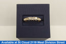 Women's Ring - Yellow Gold 10k (.417) 3.58 grams Size 9.5