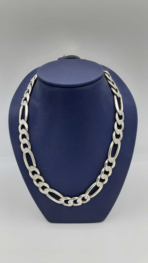 Figaro Chain - Silver 103.2 grams 26 inch