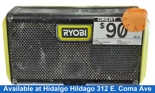 Ryobi Pad01 Green Portable Speaker