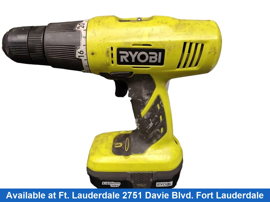 Ryobi P209 Green Cordless Screw Gun