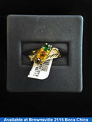 Women's Ring - Mother's - Yellow Gold 10k (.417) 2.2 grams Size 8