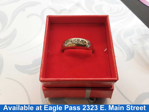 Ring - Wedding Band - Yellow Gold 10k (.417) 3.6 grams Size 12