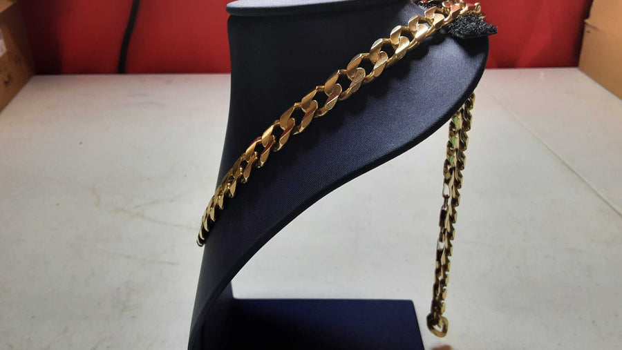 Cuban Link Chain - Yellow Gold 14k (.585) 104 grams 24 inch