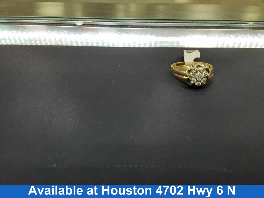Men's Ring - Yellow Gold 14k (.585) 10 grams Size 8