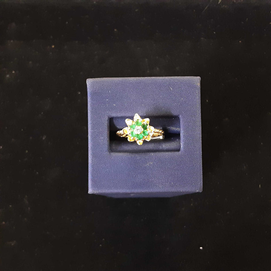 Women's Ring - Yellow Gold 14k (.585) 2.2 grams Size 5