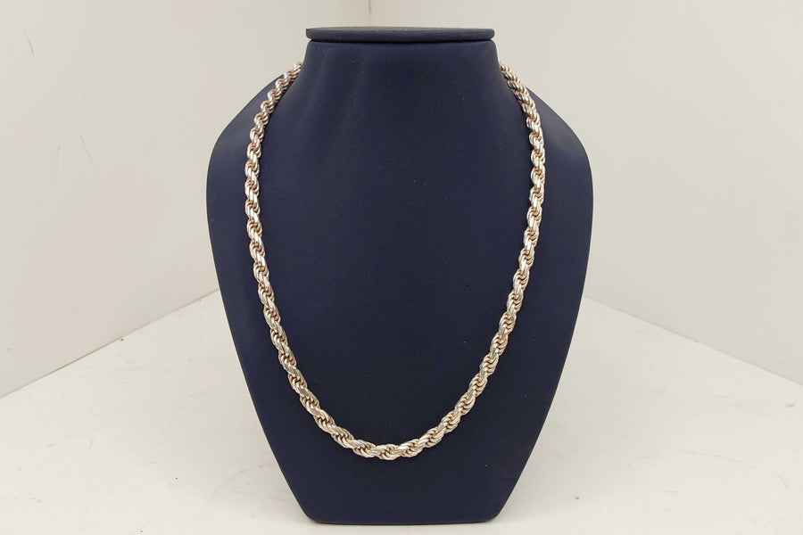 Rope Chain - Silver 54.91 grams 30 inch