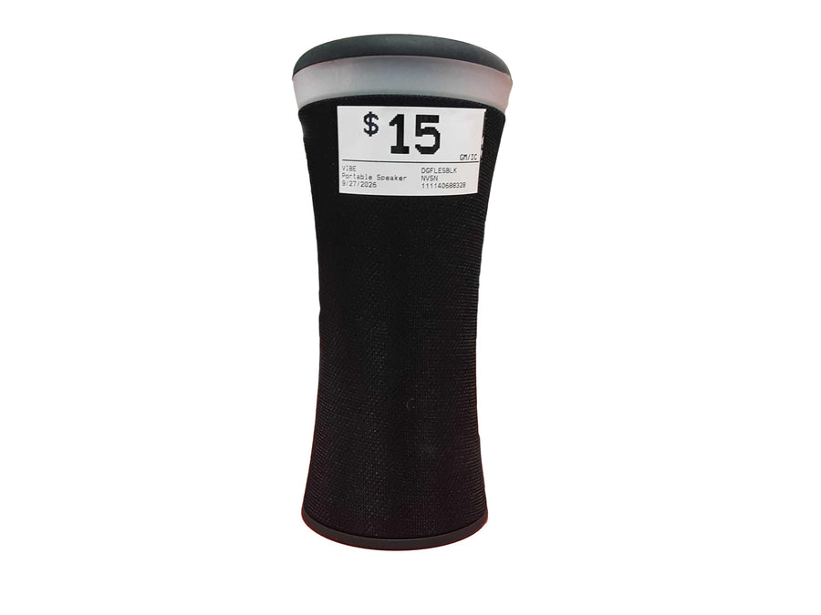 Vibe Dgflesblk Black Portable Speaker