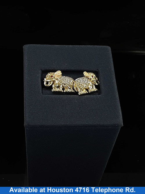 Earrings - Yellow Gold 14k (.585) 2.2 grams