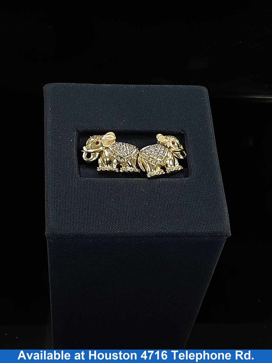Earrings - Yellow Gold 14k (.585) 2.2 grams