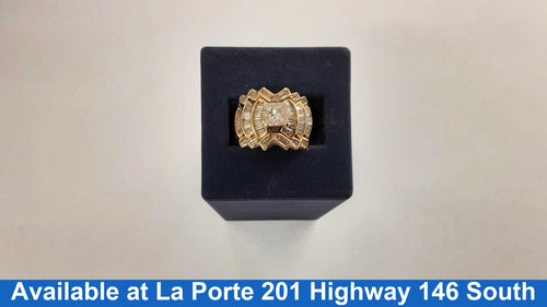 Women's Ring - Yellow Gold 14k (.585) 12.7 grams Size 7