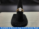 Women's Ring - Solitaire - Yellow Gold 14k (.585) 4.9 grams Size 5.5