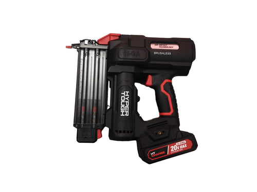 Hyper Tough Cct18bwt Black Cordless Framing Nailer