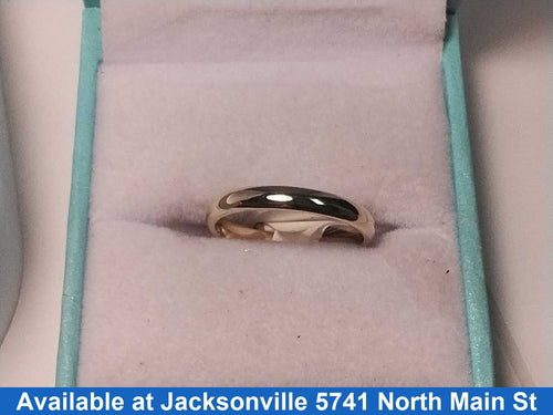 Ring - Wedding Band - Yellow Gold 14k (.585) 1.9 grams Size 6