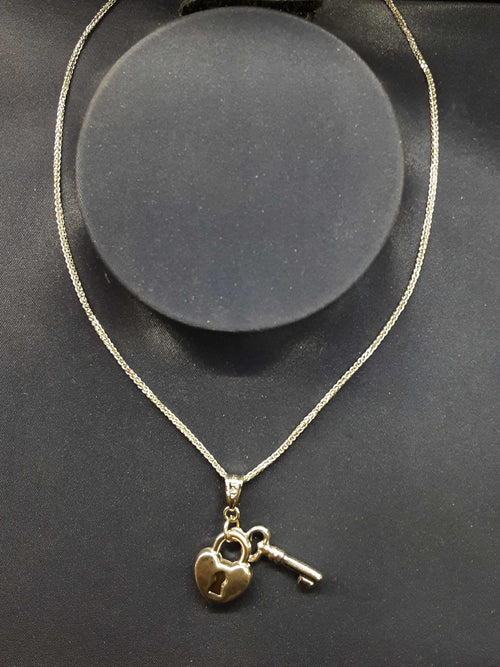 Chain - White Gold 14k (.585) 4.6 grams 18 inch