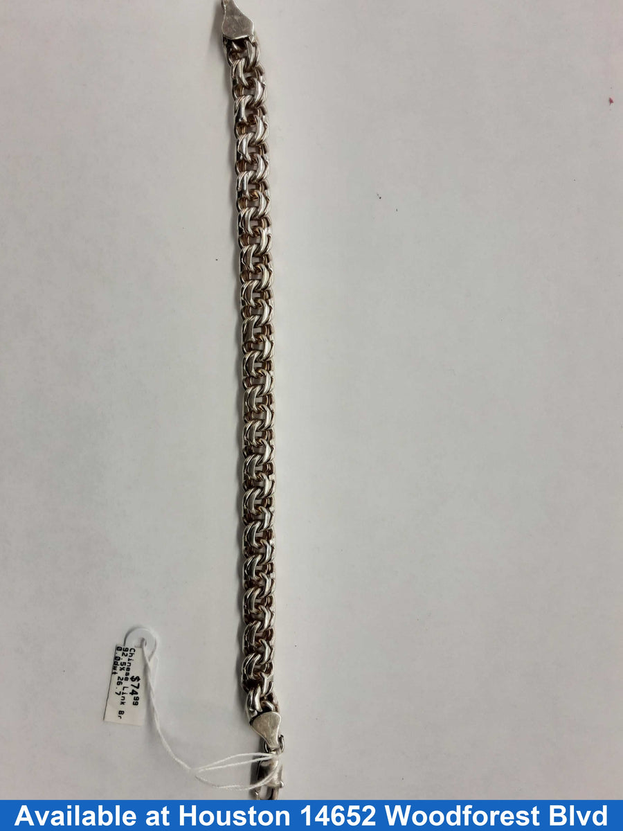 Bracelet - Silver 26.7 grams 7 inch