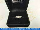 Women's Ring - Anniversary - White Gold 10k (.417) 2.4 grams Size 7