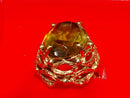 Women's Ring - Solitaire - Yellow Gold 10k (.417) 7.8 grams Size 5