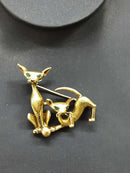 Broach - Yellow Gold 14k (.585) 11.7 grams