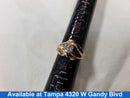 Women's Ring - Yellow Gold 14k (.585) 5.3 grams Size 7