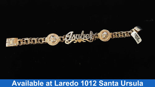 ID Bracelet - Yellow Gold 10k (.417) 48 grams 8 inch