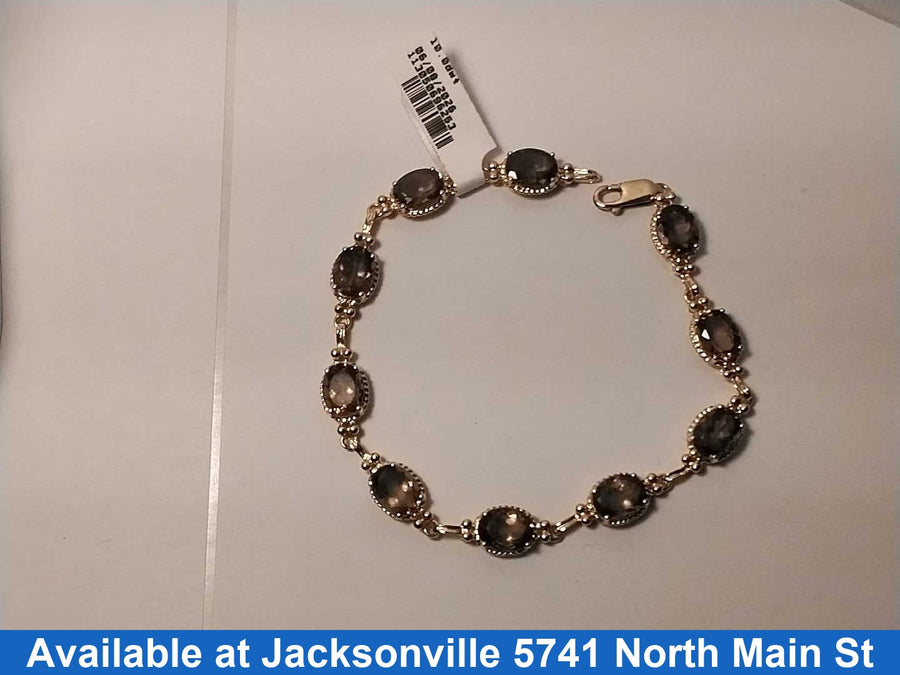 Tennis Bracelet - Yellow Gold 14k (.585) 11.11 grams 8 inch