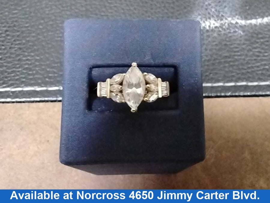 Ring - Engagement Set - Yellow Gold 14k (.585) 3.8 grams Size 9