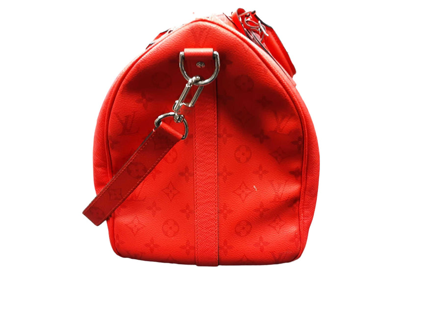 Louis Vuitton Red Backpack / Briefcase / Bag
