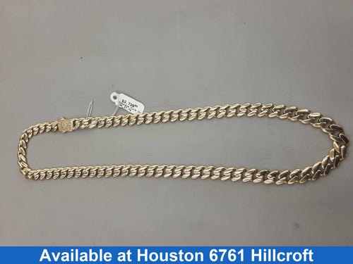 Chain - Yellow Gold 14k (.585) 27.7 grams 20 inch
