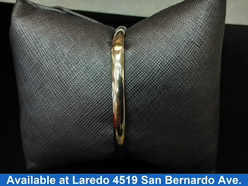 Bangle Bracelet - Yellow Gold 10k (.417) 6.9 grams 8 inch