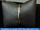 Bangle Bracelet - Yellow Gold 10k (.417) 6.9 grams 8 inch