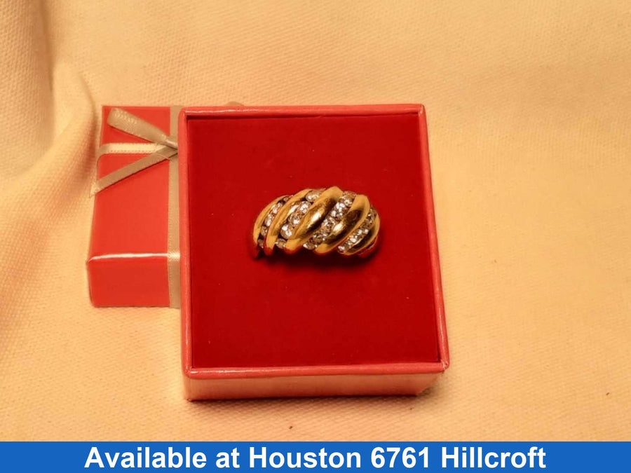 Women's Ring - Yellow Gold 14k (.585) 11.3 grams Size 8