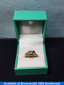 Women's Ring - Yellow Gold 14k (.585) 4.2 grams Size 7.5