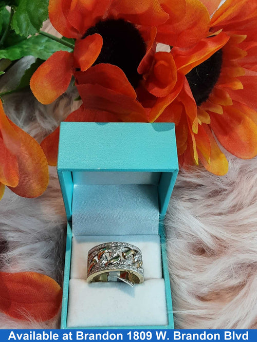 Men's Ring - Yellow Gold 10k (.417) 6.9 grams Size 20