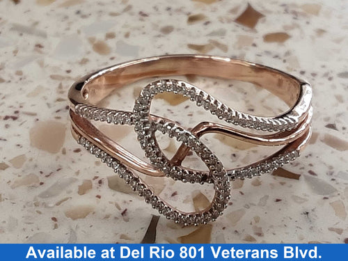 Women's Ring - Rose Gold 10k (.417) 2.7 grams Size 11