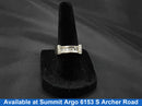 Men's Ring - White Gold 10k (.417) 3.6 grams Size 6.5